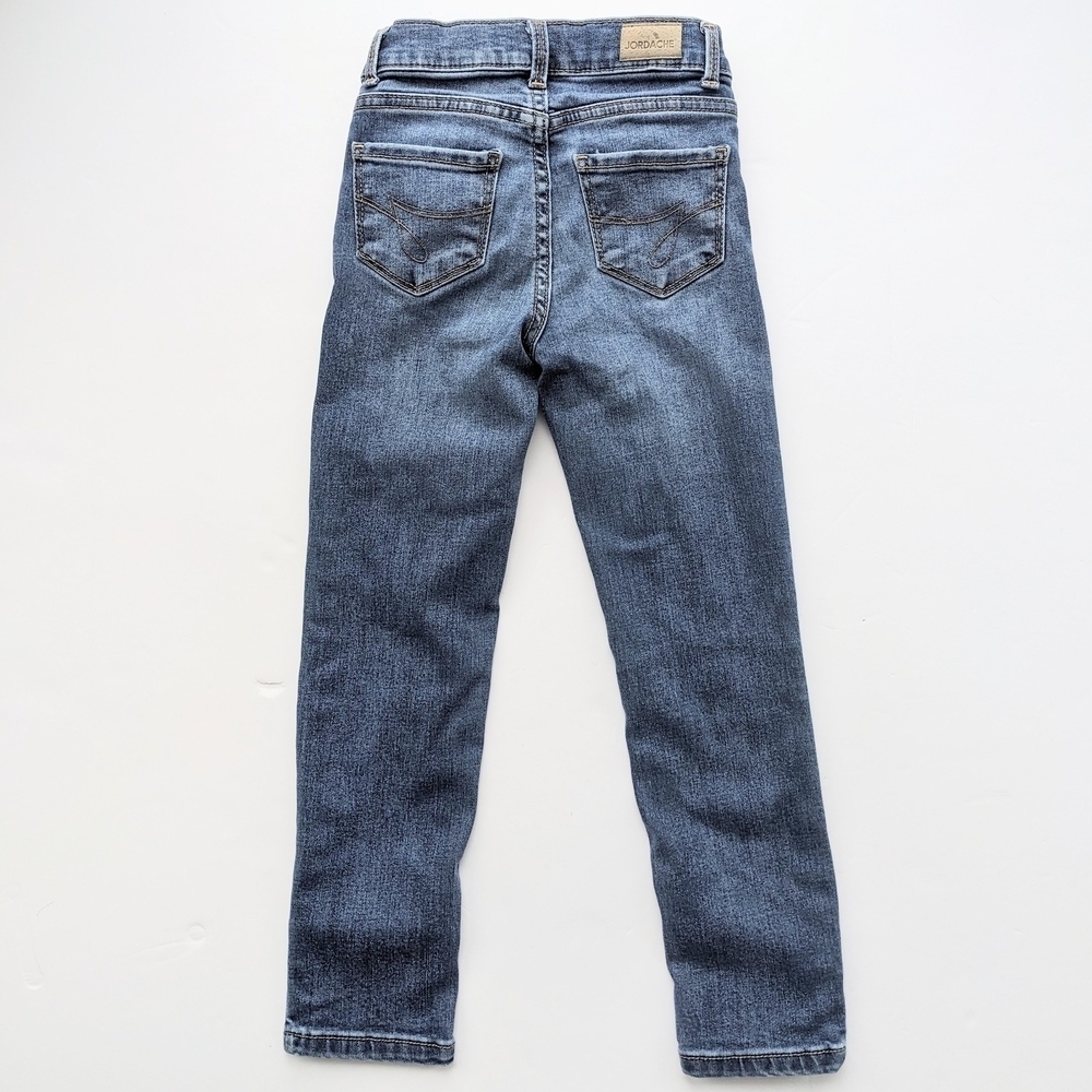 Girls Jordache High Rise Stylish Distressed Skinny Jeans - Picture 3 of 9